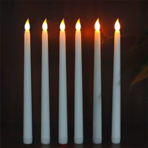 Flameless Candles Battery Powered Large Candle Lights LED Warm Light Candle Lamps for Home Christmas Halloween Party Decoration