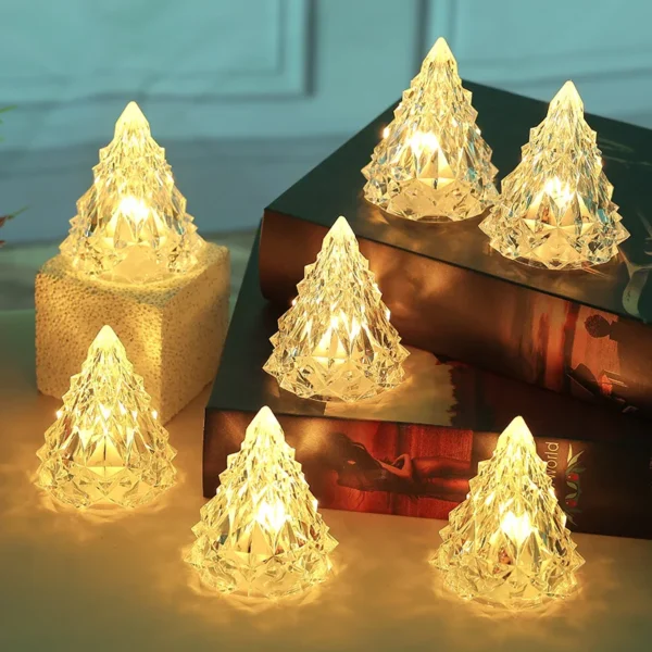 Flameless LED Candle Light Halloween Wedding Christmas Decoration Creative Candle Light Wishing LED Tea Lamp Warm White - Image 7