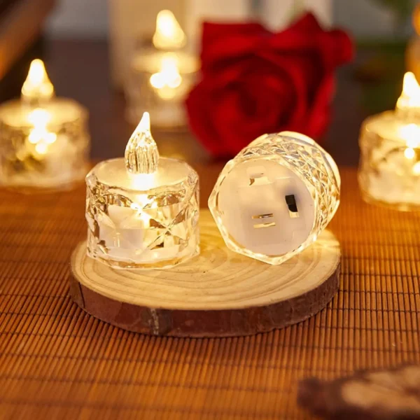 Flameless LED Candle Lights Creative Wishing Led Tea Lamp Warm White Halloween Wedding Christmas Decoration Candle Light - Image 7