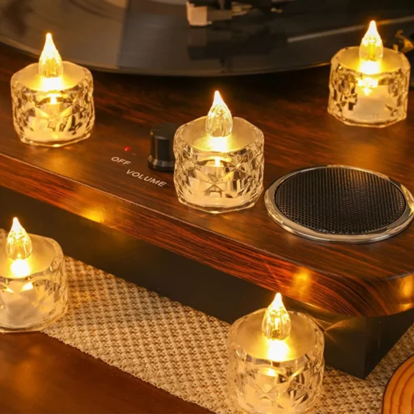 Flameless LED Candle Lights Creative Wishing Led Tea Lamp Warm White Halloween Wedding Christmas Decoration Candle Light - Image 6