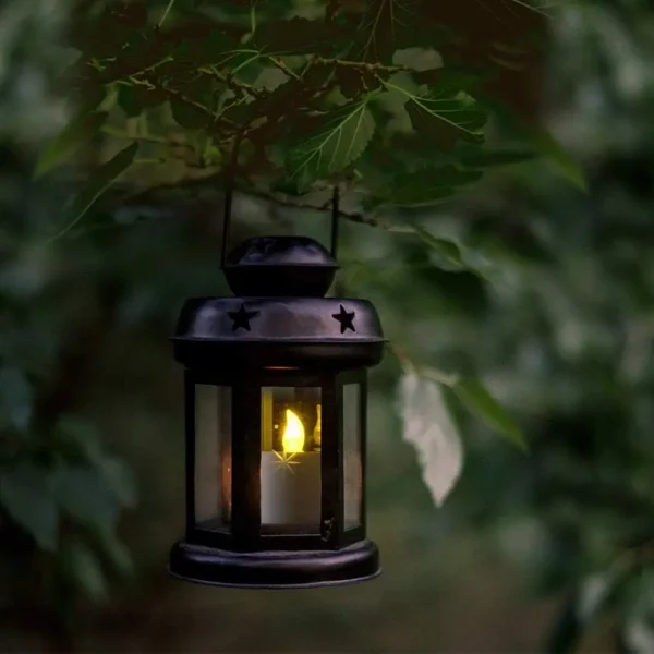 Solar Lamps Tea Lights LED Candle Light Outdoor Waterproof Energy Electronic Flickering Lighting Garden Wedding Party Decoration - Image 7