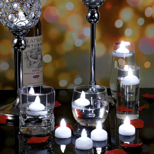 12Pcs LED Flameless Waterproof Candle Lights  Tea Candles Battery Powered for Home Wedding Birthday Party Decoration - Image 5